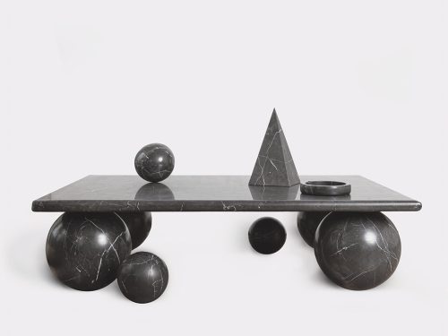 The Vallarta Marble Coffee Table