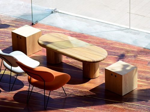 The Oval Vallarta Coffee Table